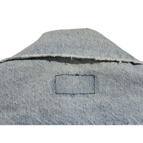 Levis S Vintage Denim Jacket Light Wash 100% Cotton Made In USA 1978 - Picture 10 of 13
